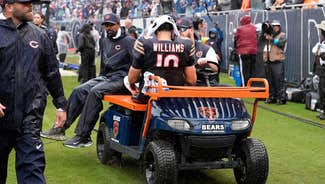 Next Story Image: Bears QB Caleb Williams Exits With Hamstring Injury Against Vikings